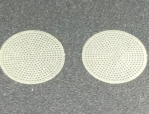 Precision metal mesh perforating
