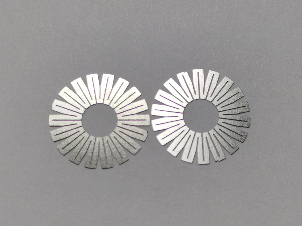 Metal Etched Spring Contacts / Etched Contact Discs / Precision Spring Contacts / Etched Spring Contact Sheets