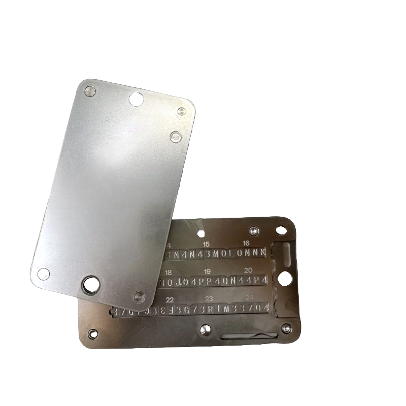Hardware Wallet Recovery Seed Card - Secure, Durable, Fully Compatible