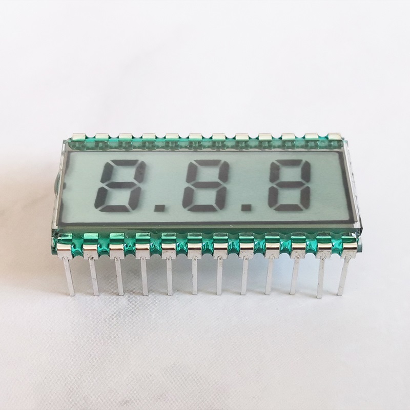 静态驱动3位数字段码lcd液晶屏EDS812