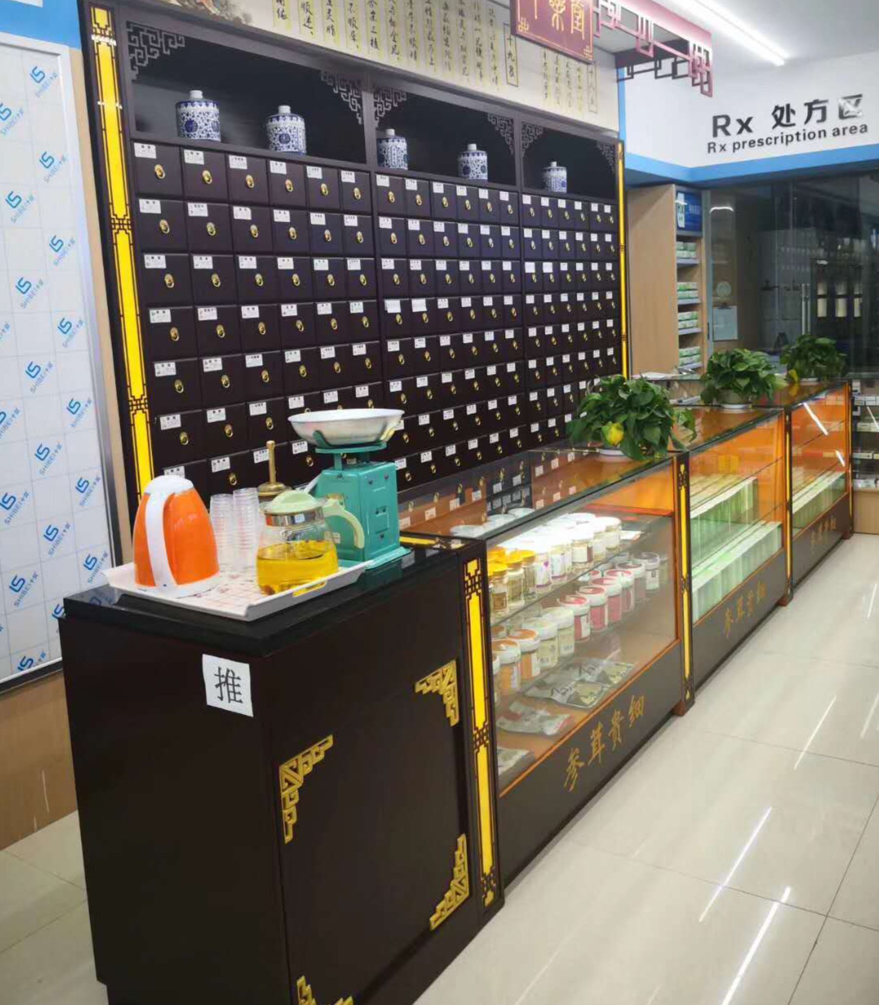 中药实木货柜定制