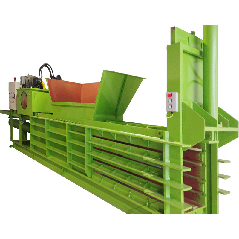 Automatic Compressing and Baling Machine