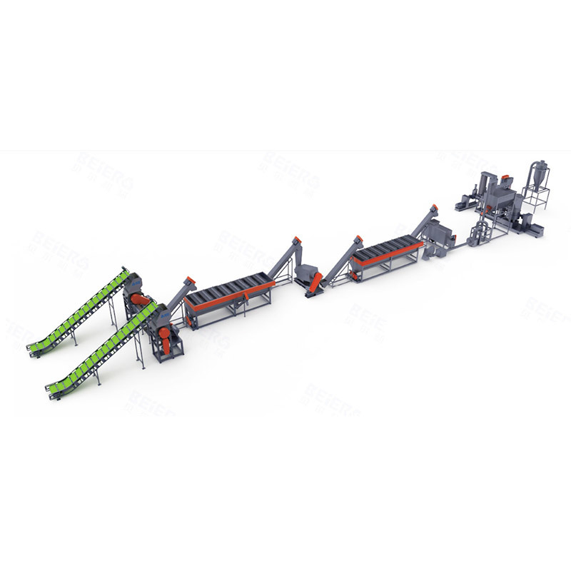 PP/PE Soft Plastic Washing Line