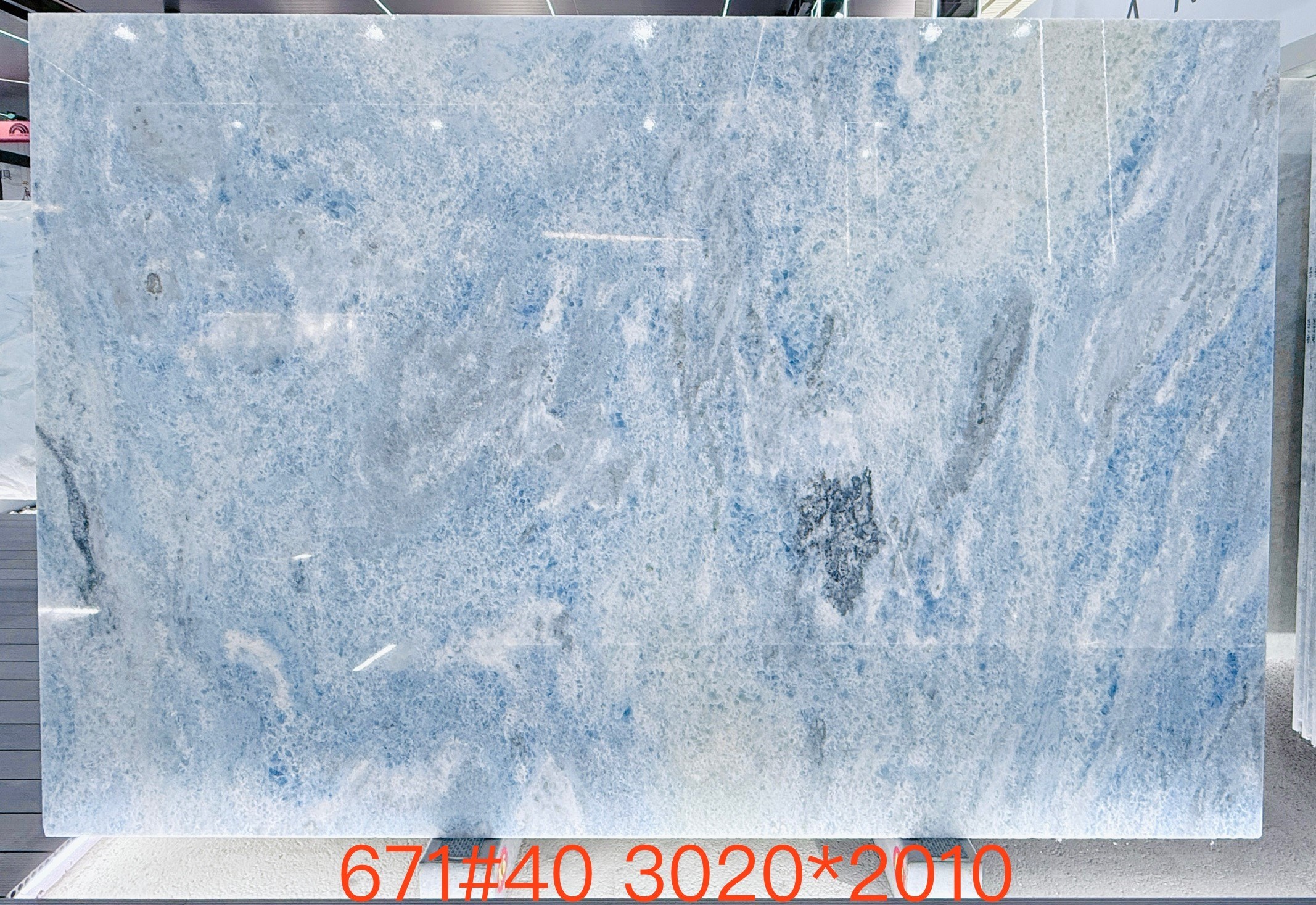 Blue crystal