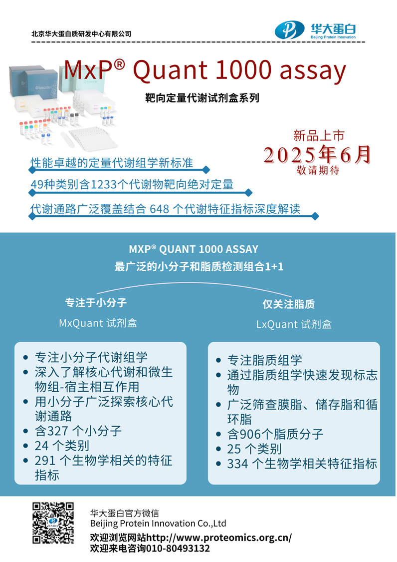 MxP? Quant 1000 assay-重磅上市