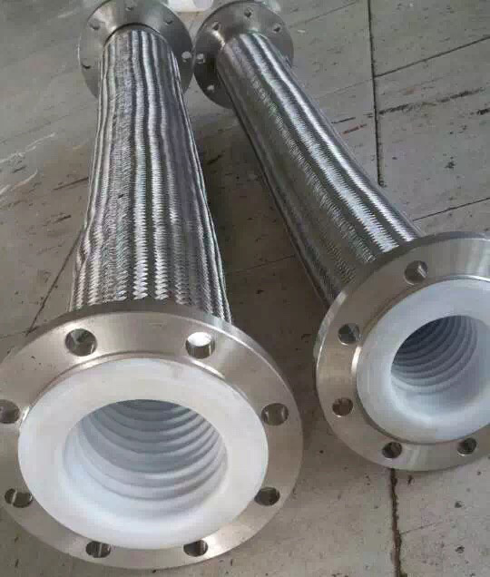 Steel-lined PTFE metal hose 02