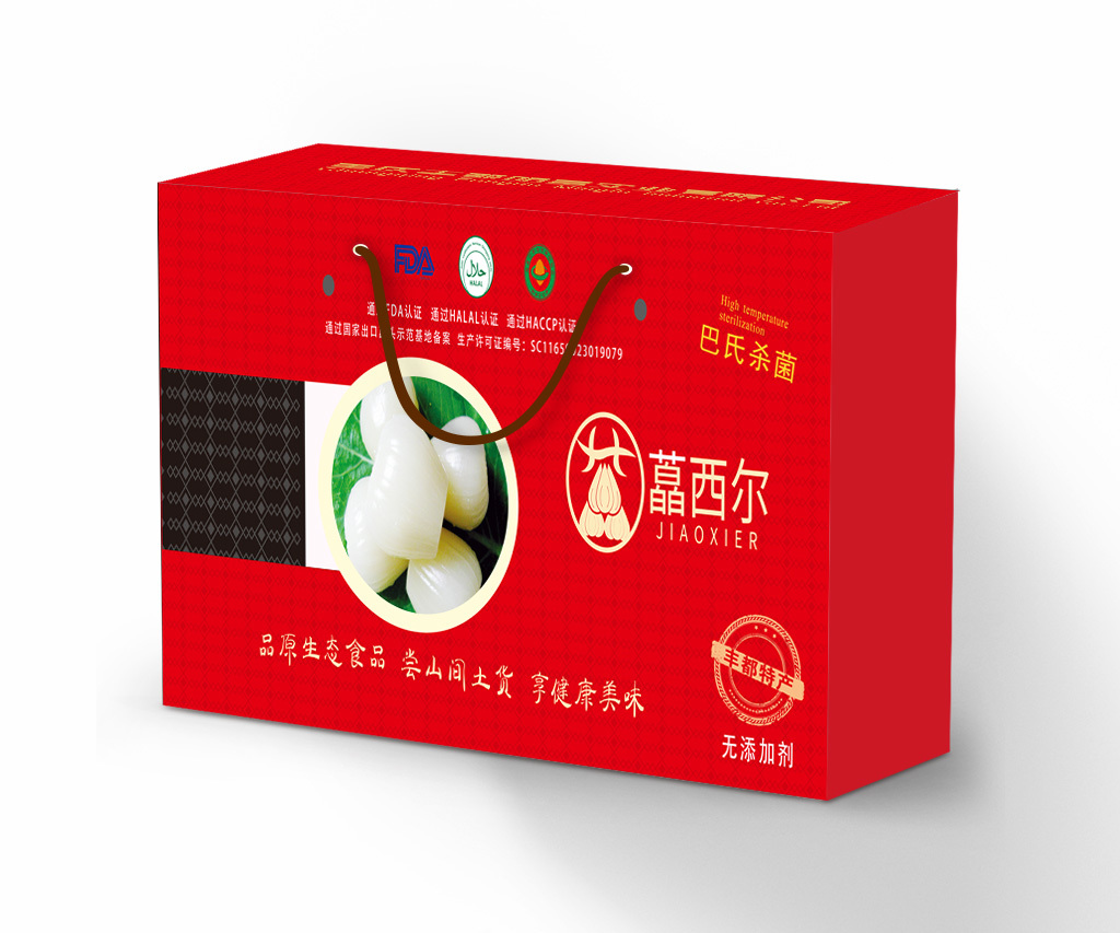 红色礼盒装