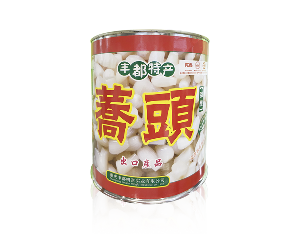 3000g can of sweet and sour scallions