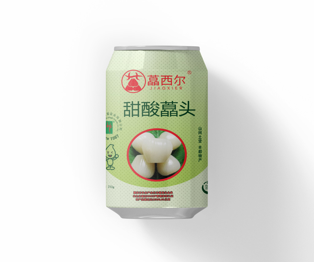 310g 拉罐装甜酸藠头