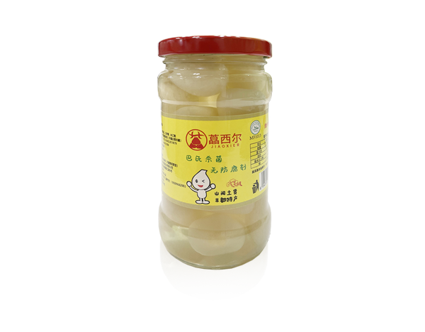 350g glass bottle of sweet and sour scallions