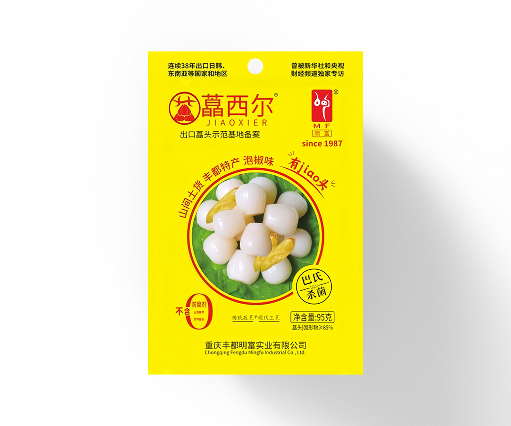 95g 袋装泡椒味藠头