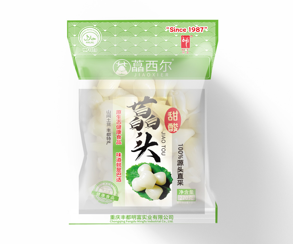 270g 袋装甜酸藠头