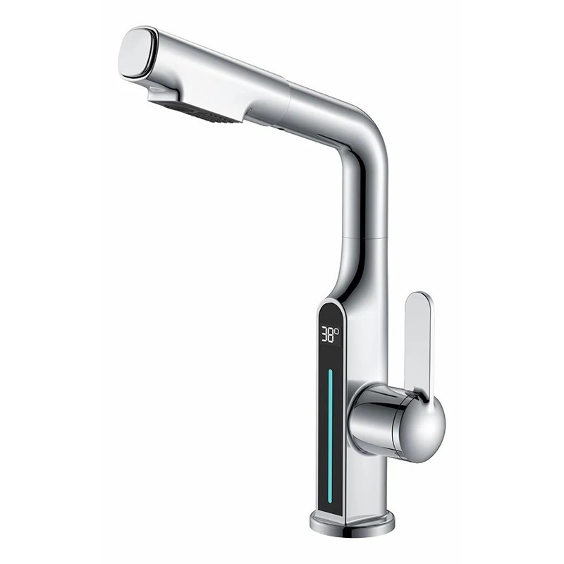 Grifería mezcladora Pull Out Grifo pulverizador de fregadero de cocina
