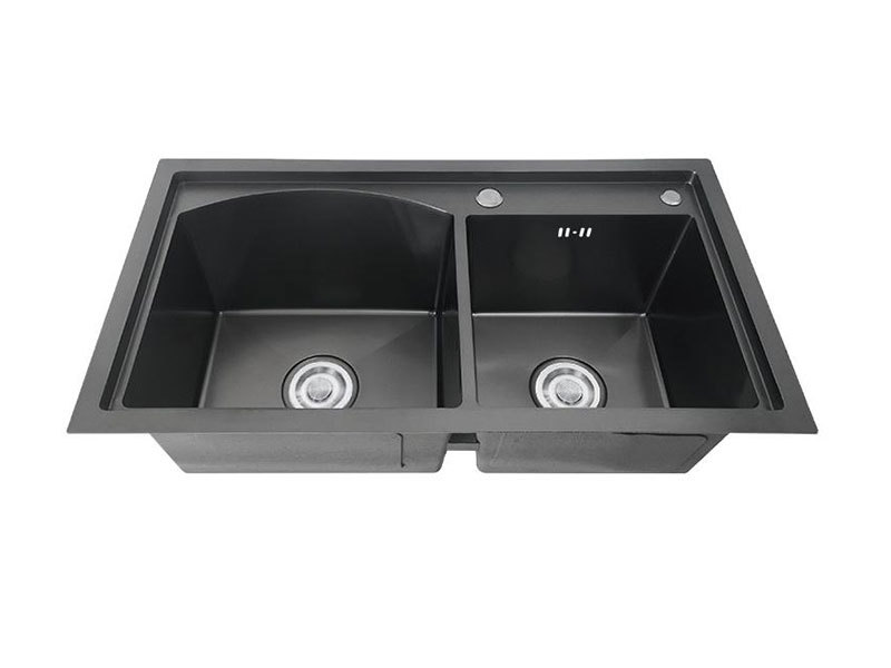 Fregadero de cocina de acero inoxidable Lavabo de doble tazón