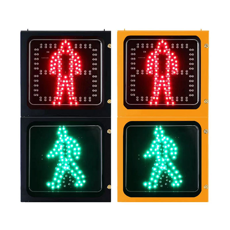 Clear Lens Pedestrian Traffic Light
