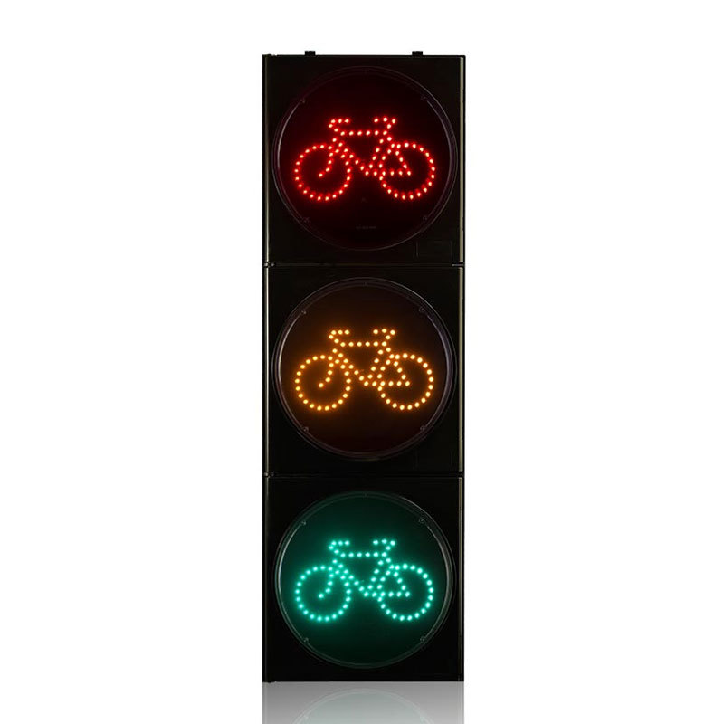 Clear Lens Bicycle Traffic Light