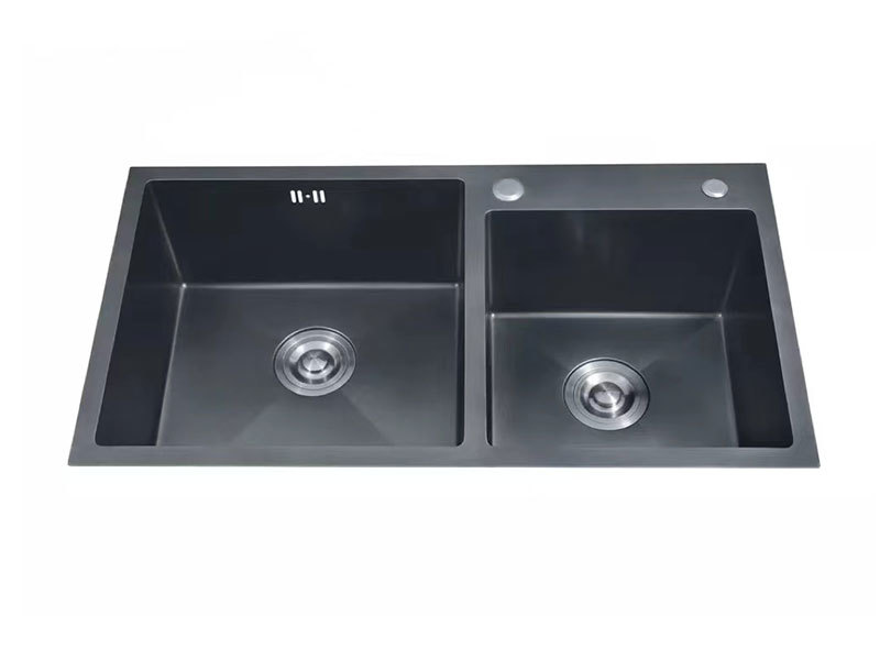 Fregadero de cocina de acero inoxidable Lavabo de doble tazón