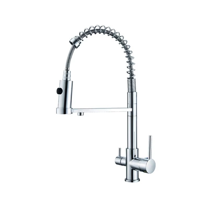 Grifería mezcladora con tubo flexible Grifo de fregadero de cocina