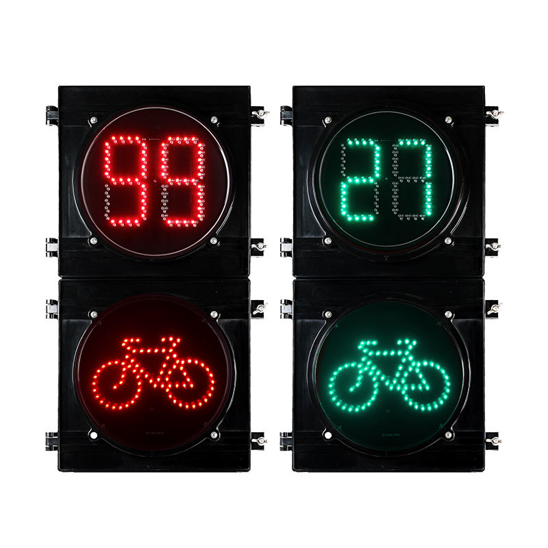 Clear Lens Bicycle Traffic Light