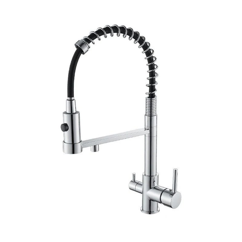 Grifería mezcladora con tubo flexible Grifo de fregadero de cocina
