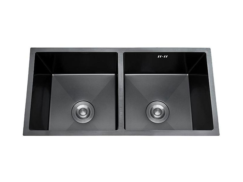 Fregadero de cocina de acero inoxidable Lavabo de doble tazón