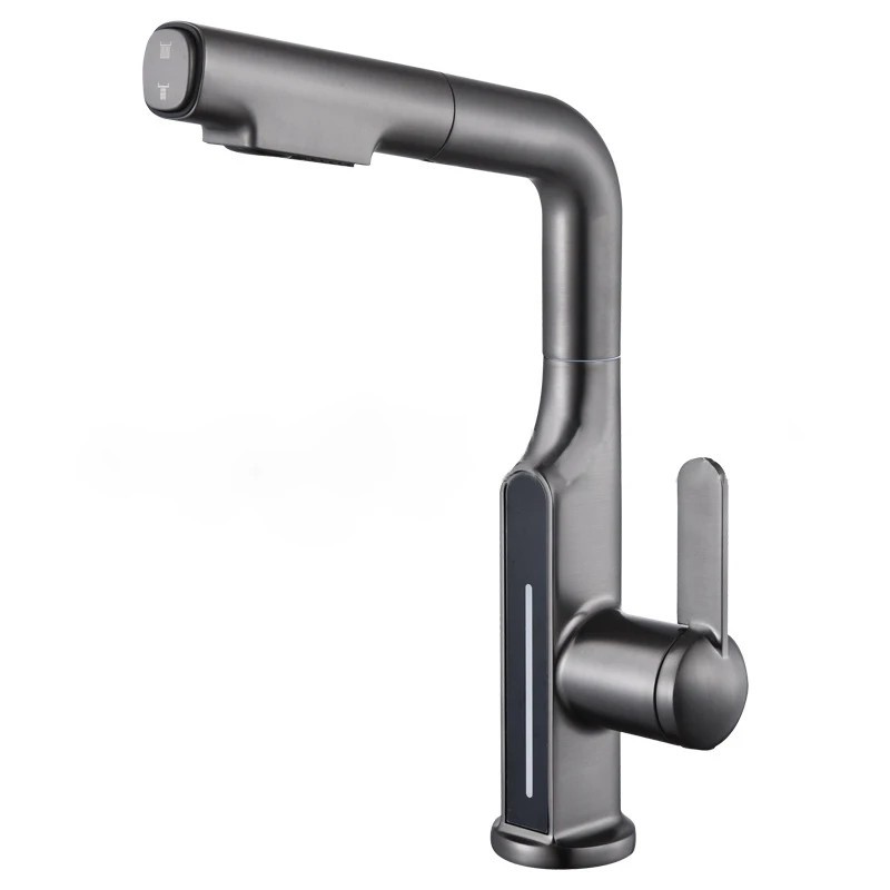 Grifería mezcladora Pull Out Grifo pulverizador de fregadero de cocina