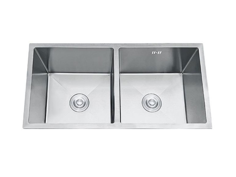 Fregadero de cocina de acero inoxidable Lavabo de doble tazón