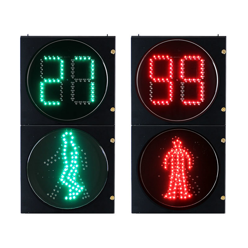 Clear Lens Pedestrian Traffic Light