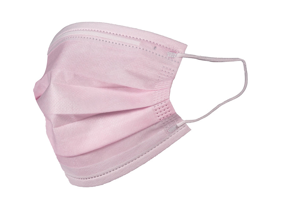 Disposable Face Mask (Pink)