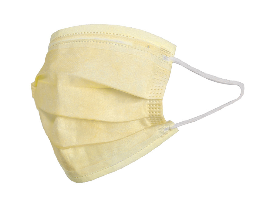 Disposable Face Mask (Yellow)