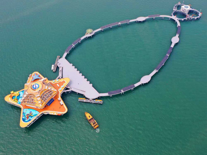 The second phase of the China’s first equipment-based marine platform "Genghai No. 1" project was successfully delivered.