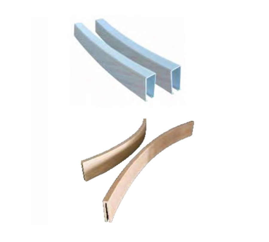 Special-shaped aluminum square ceiling