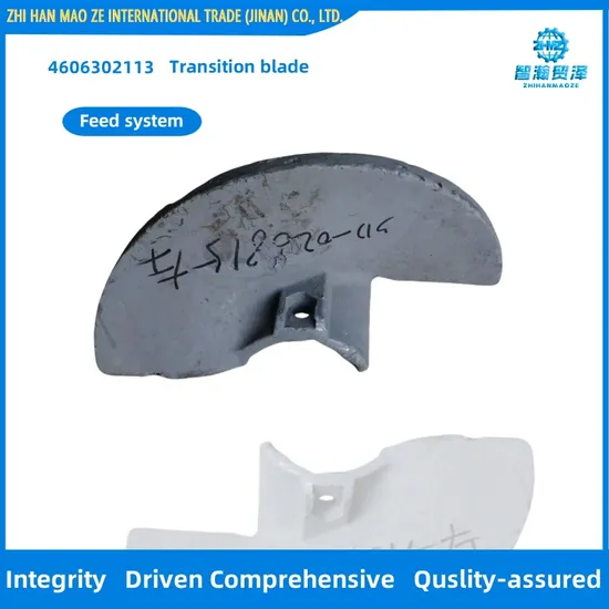 4606302113 480 Double-Hole Transition Blade (left) Asphalt Pavers