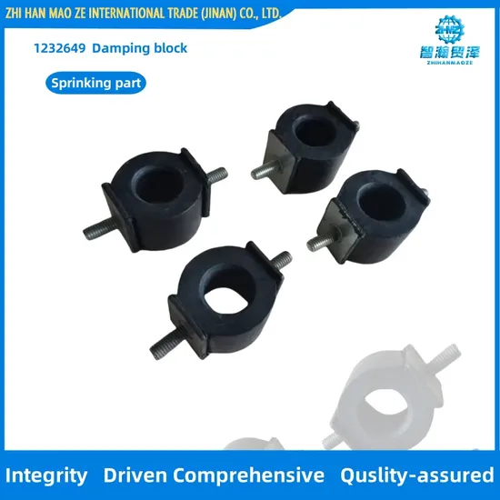 Sprinkler Pump Support Shock Absorber Block for Roller