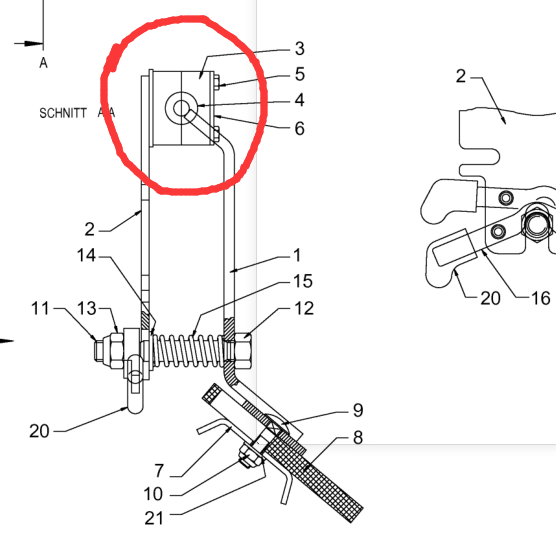 1200640 Watering Clamp Block, Paver Parts, Milling Machine Parts, Roller Parts