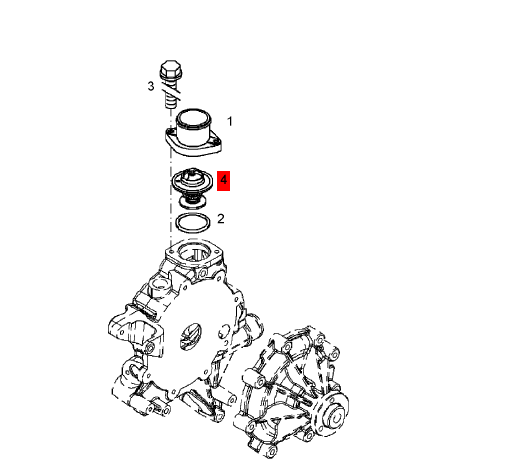 04112041 Thermostat, Road Roller Parts, Engine, Paver Parts, Milling Machine Parts, Road Roller Parts