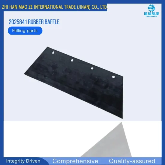 2025841 Intermediate Rubber Baffle for Asphalt Paver S700/S800-0790