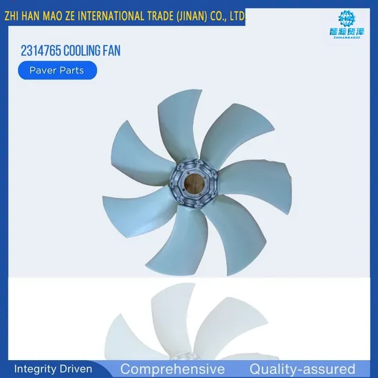 Road Milling Machine Parts Air Cooling Fan Engine Fan Blade