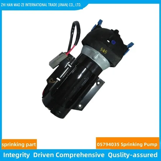 05794035 12V Sprinkler Pump for Road Roller