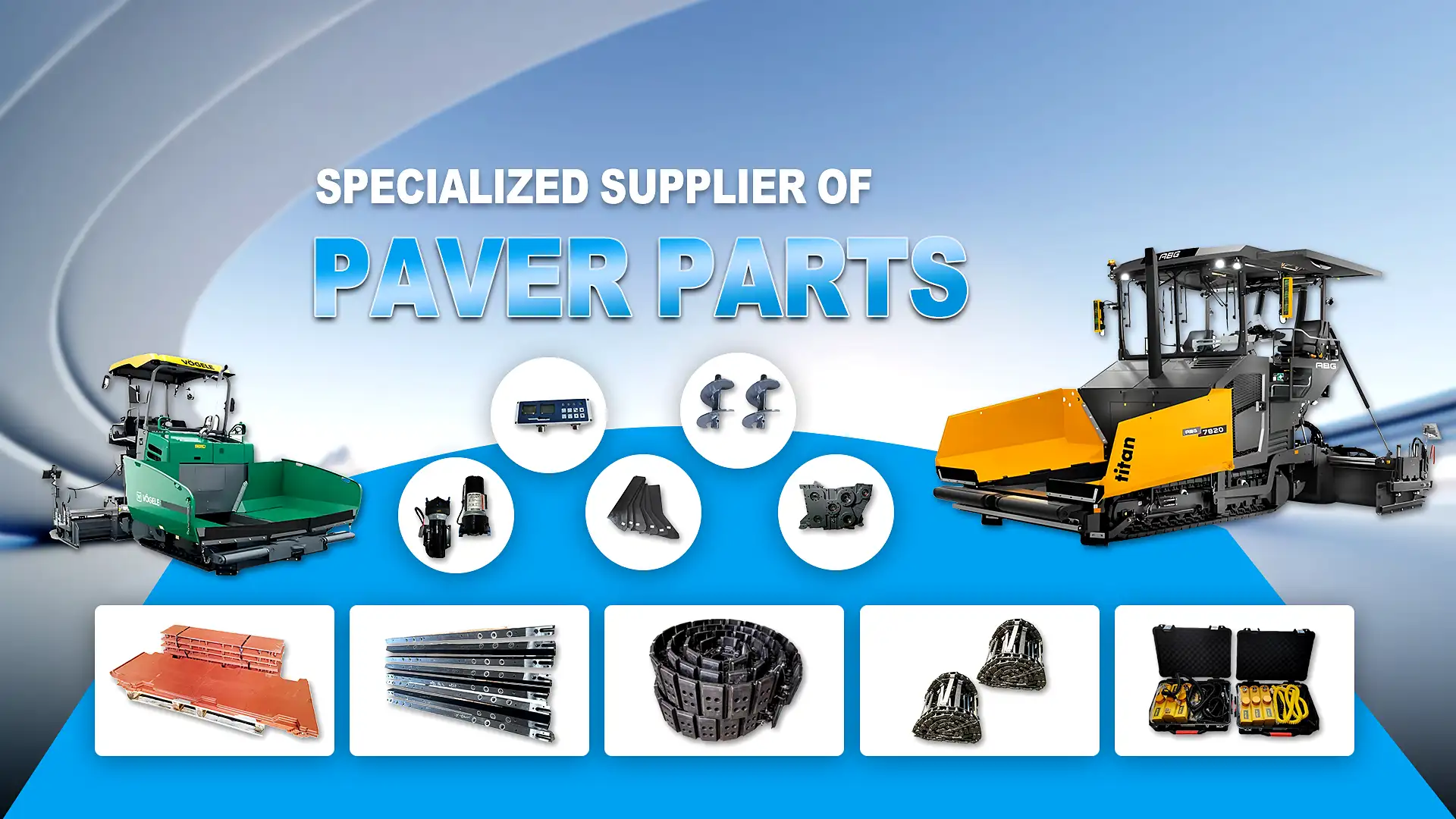 Specialized supplier of paver parts