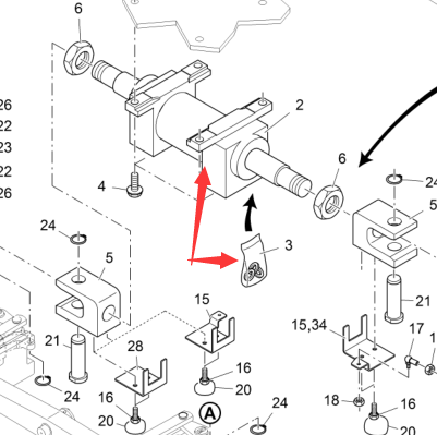 2029200 Steering Cylinder Repair Kit, Asphalt Paver Parts, Telescopic Cylinder Repair Kit, Paver Parts, Milling Machine Parts, Road Roller Parts