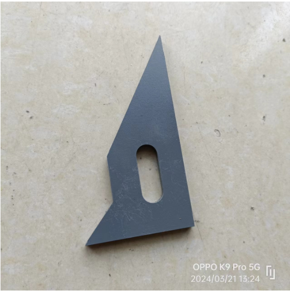 2001489 Metal Plate, Triangular Plate, Coupling, Asphalt Paver Parts, Paver Parts, Milling Machine Parts, Roller Parts