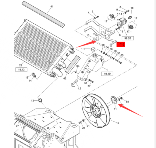 92001362 Fan Connecting Disk, Engine, Paver Parts, Milling Machine Parts, Roller Parts