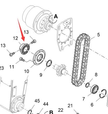 2013975 Protection Cover, Asphalt Paver Parts, Other Parts, Paver Parts, Milling Machine Parts, Road Roller Parts