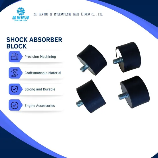 200956 Rubber Mounts Shock Absorber Anti-Vibration Isolator Blocks