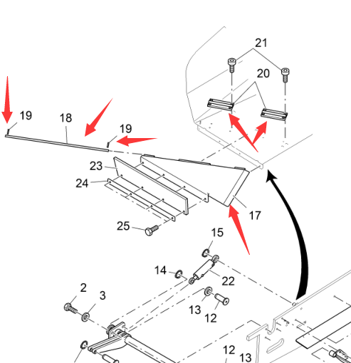 4602436176 Hopper Triangular Plate (Right) 4602436177 Hopper Triangular Plate (Left) Asphalt Paver Parts, Paver Parts, Milling Machine Parts, Roller Parts