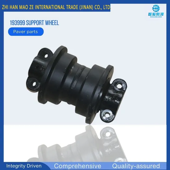 Support Wheel Road Construction Equipment Accessories