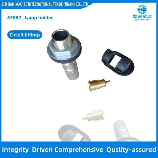 Road Milling Machine Accessories 63882 Lamp Holder with 12-24V Socket