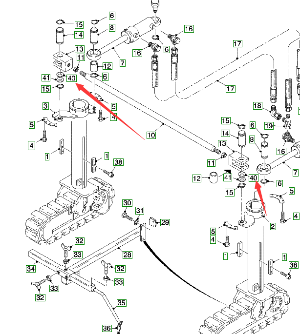180820 Copper Gasket, Road Milling Machine Recycling Slipform Parts, Paver Parts, Milling Machine Parts, Roller Parts
