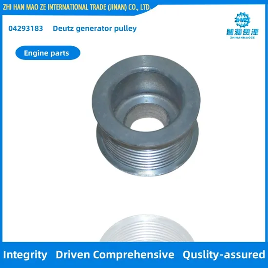 Diesel Engine 04293183 Engine Spare Parts V-Rib Belt Pulley